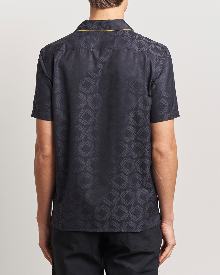 Herre | Skjorter | Orlebar Brown | Hibbert 007 Monogram Shirt Black