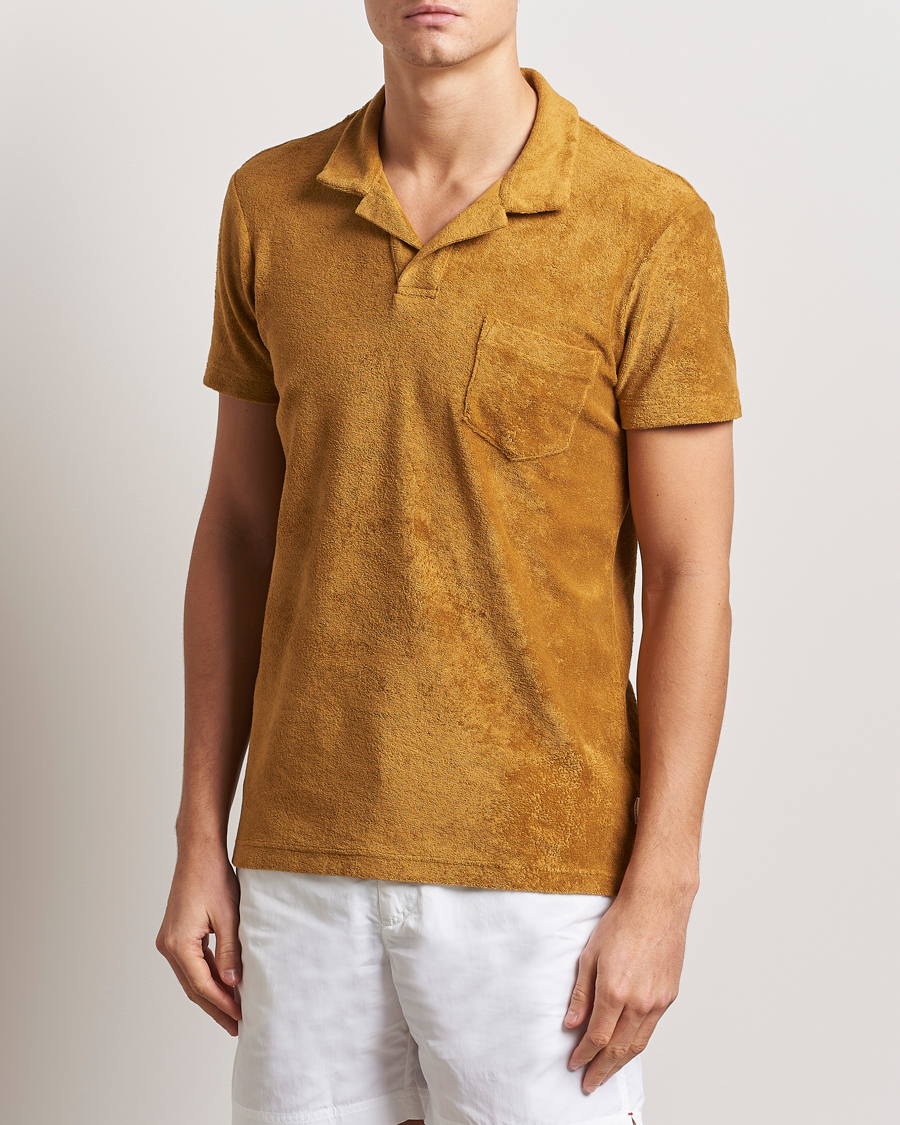 Herre | Pikéer | Orlebar Brown | Terry 007 Polo Gold