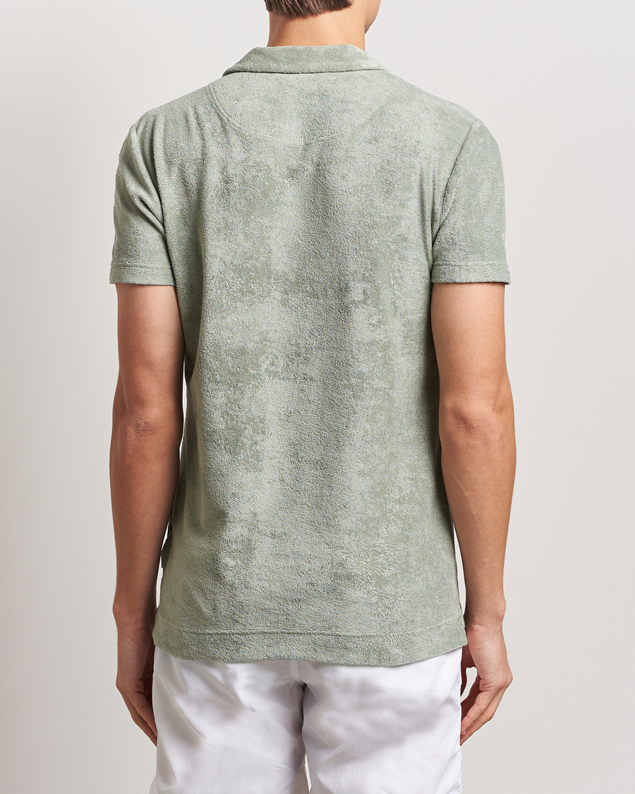 Herre | Pikéer | Orlebar Brown | Terry 007 Polo Penny Green