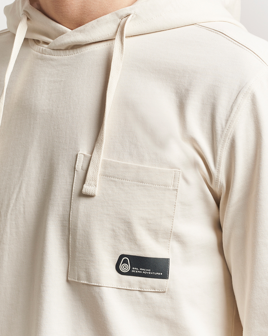 Herre | Gensere | Sail Racing | Cyclone Heavy Cotton Hoodie Off White