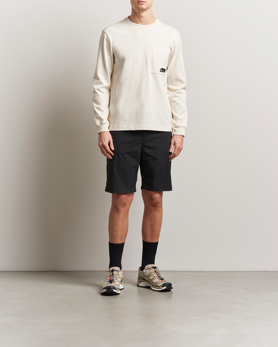 Herre | T-Shirts | Sail Racing | Cyclone Heavy Cotton Long Sleeve T-Shirt Off White
