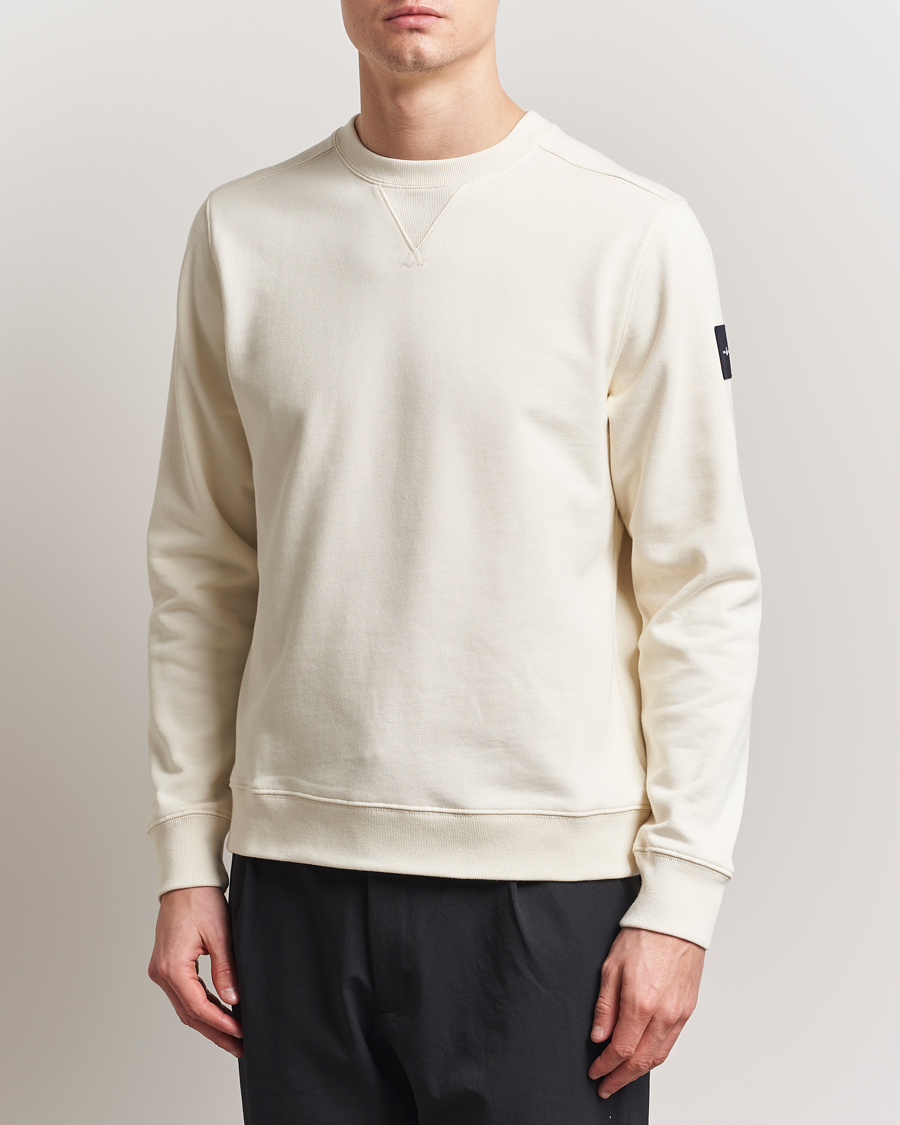 Herre | Gensere | Sail Racing | Wind Crew Neck Sweatshirt Off White