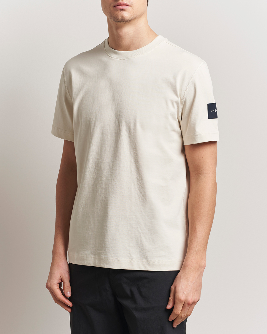 Herre | T-Shirts | Sail Racing | Wind Crew Neck T-Shirt Off White