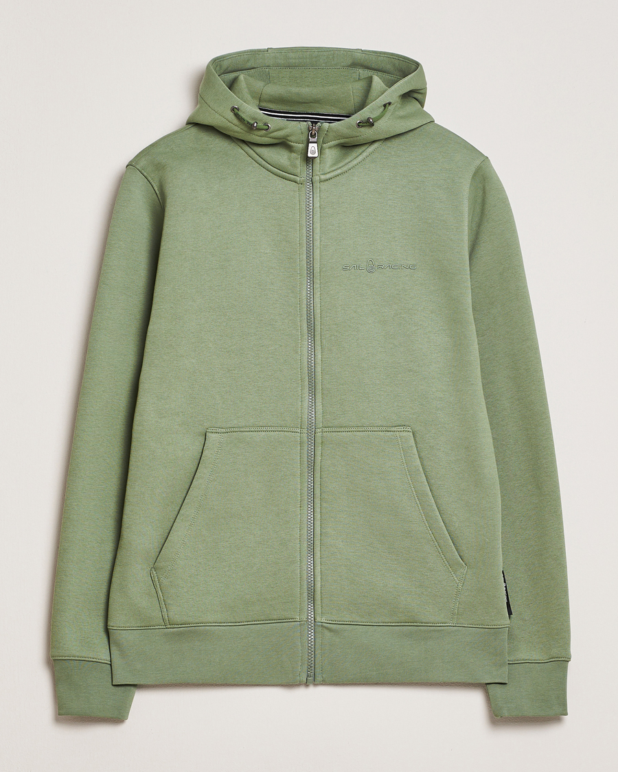 Herre | Gensere | Sail Racing | Bowman Full Zip Hoodie Hedge Green