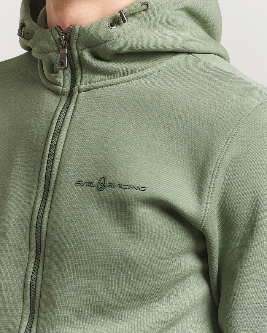 Herre | Gensere | Sail Racing | Bowman Full Zip Hoodie Hedge Green