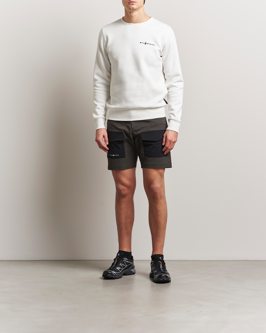 Herre | Gensere | Sail Racing | Bowman Crew Neck Sweatshirt Storm White