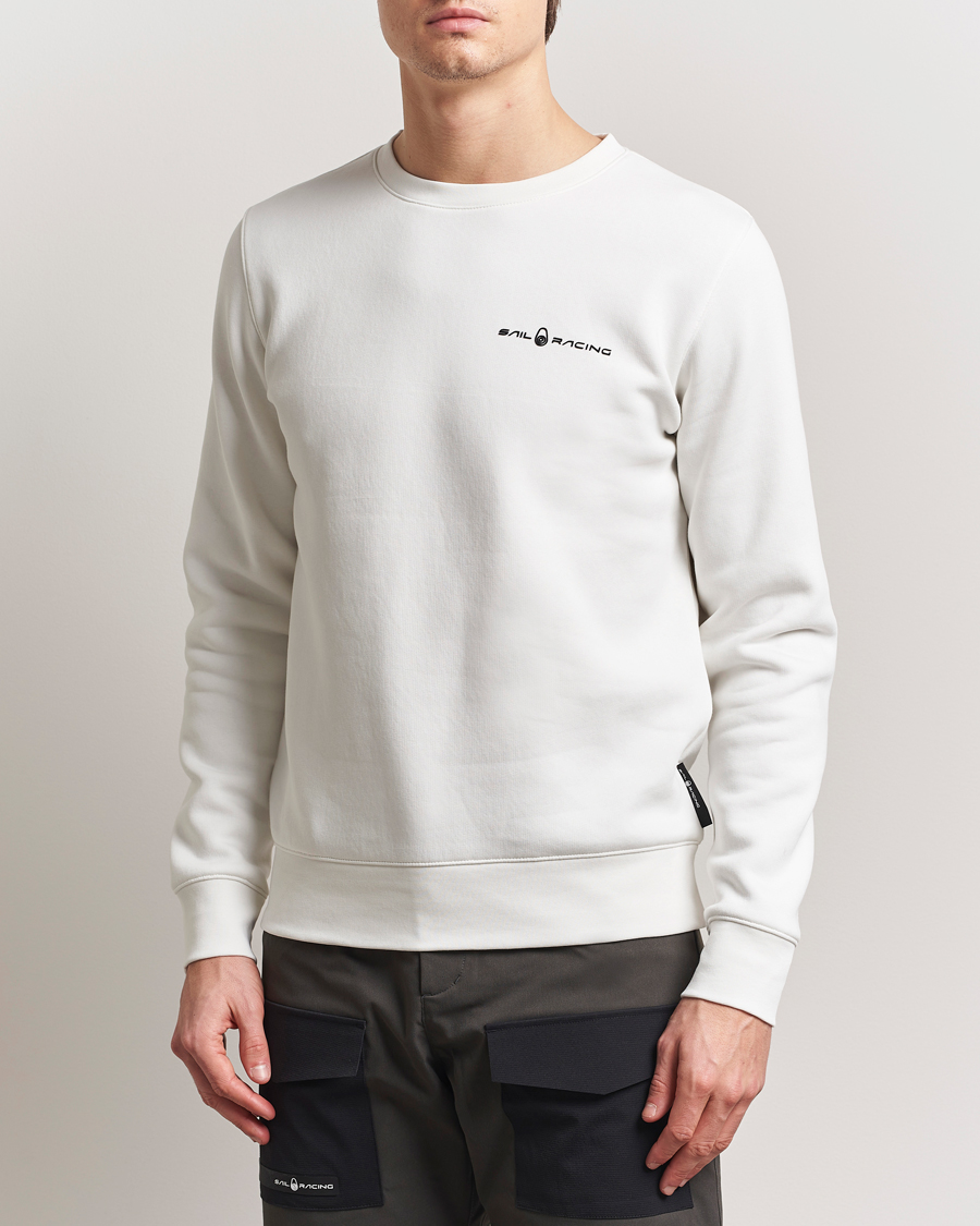 Herre | Gensere | Sail Racing | Bowman Crew Neck Sweatshirt Storm White
