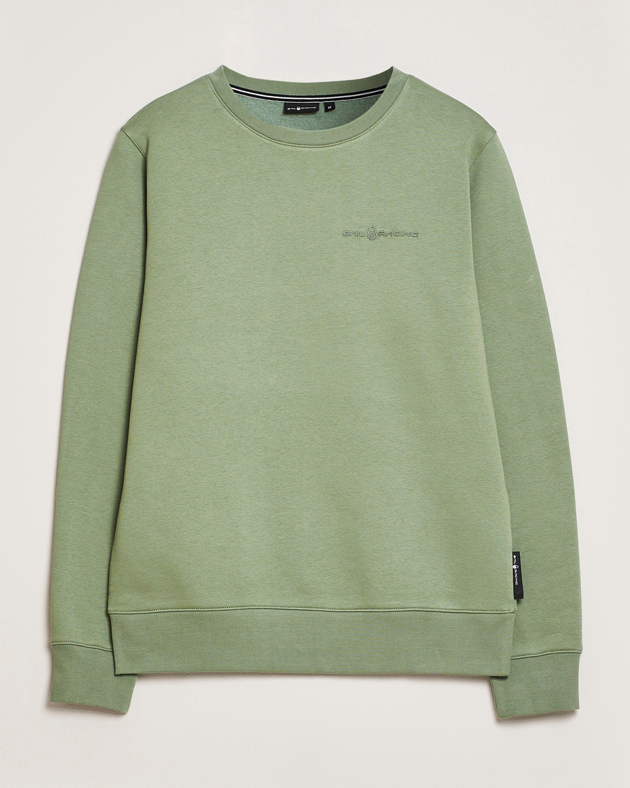 Herre | Gensere | Sail Racing | Bowman Crew Neck Sweatshirt Hedge Green