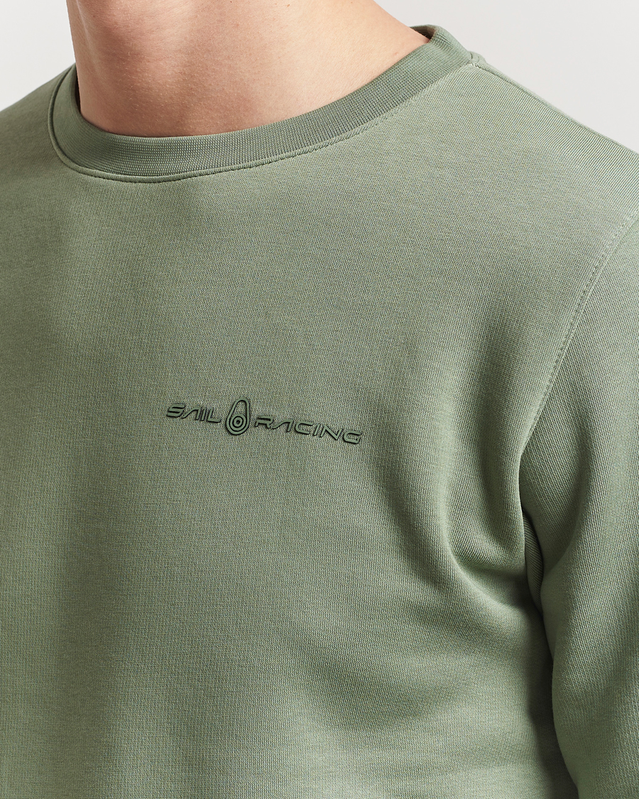 Herre | Gensere | Sail Racing | Bowman Crew Neck Sweatshirt Hedge Green