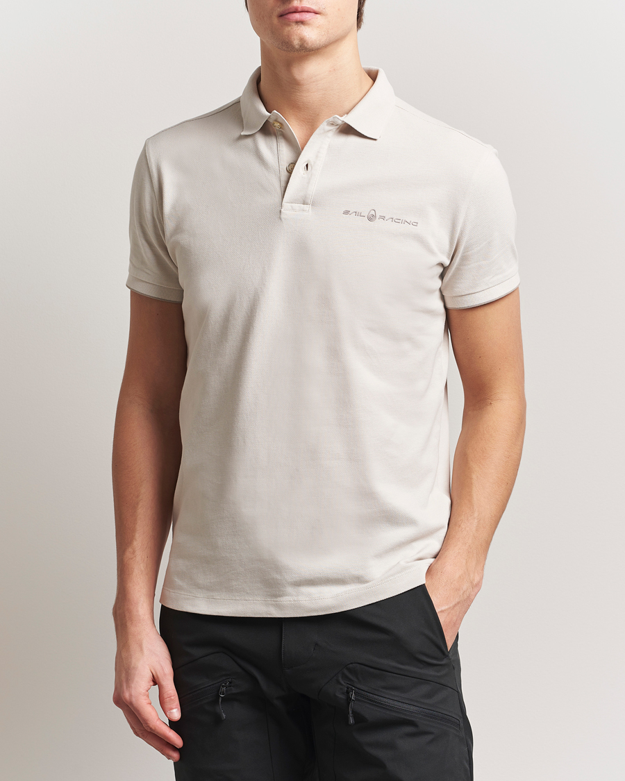 Herre | Pikéer | Sail Racing | Bowman Polo Ecru