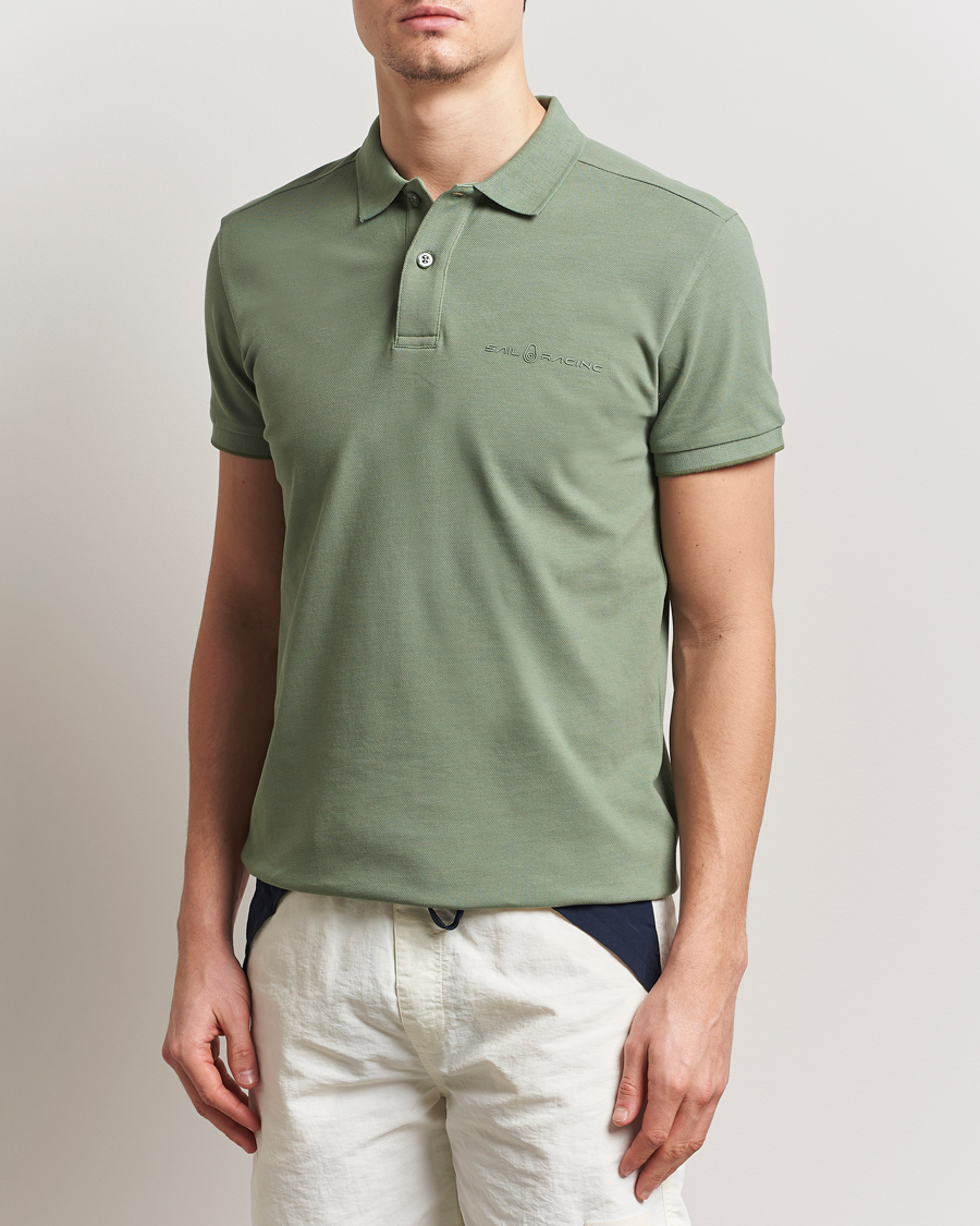 Herre | Pikéer | Sail Racing | Bowman Polo Hedge Green