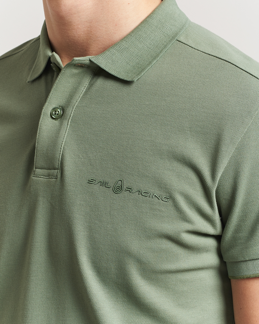 Herre | Pikéer | Sail Racing | Bowman Polo Hedge Green