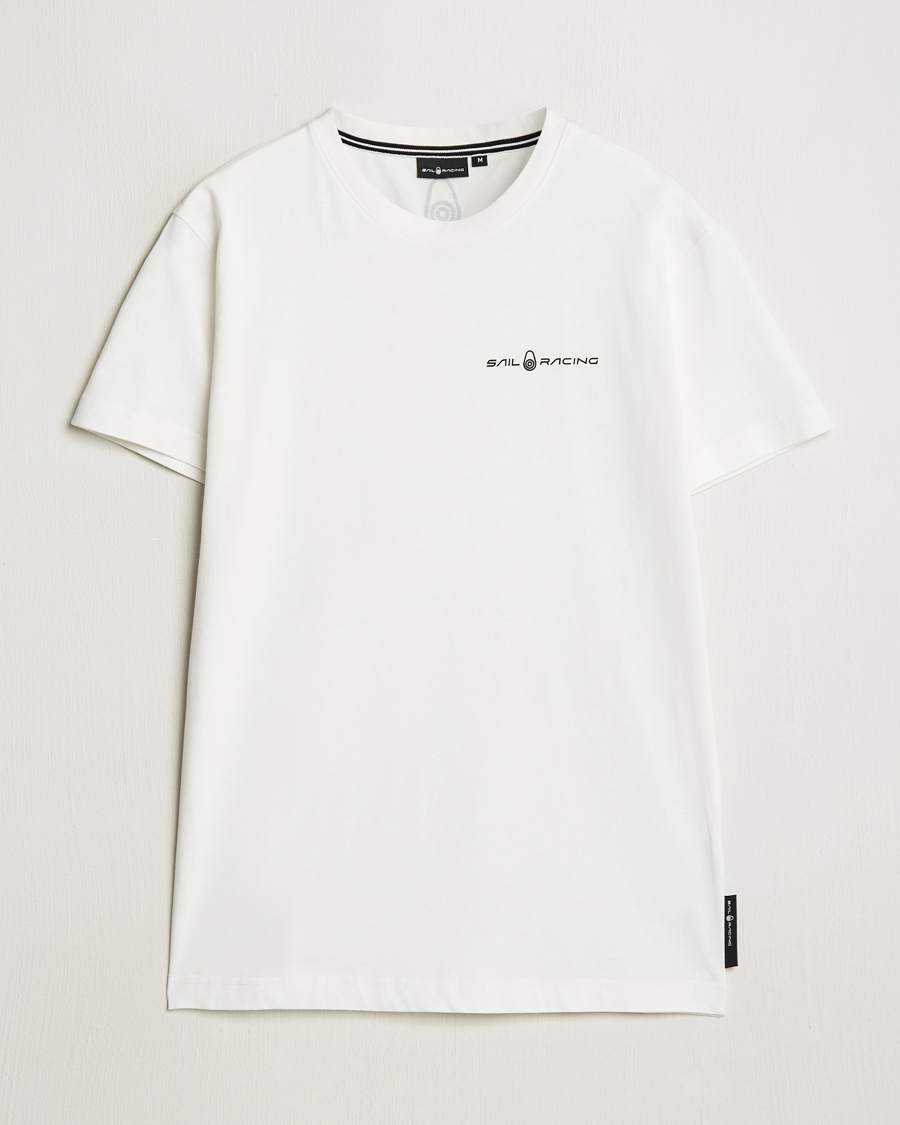 Herre | T-Shirts | Sail Racing | Bowman Crew Neck T-Shirt Storm White