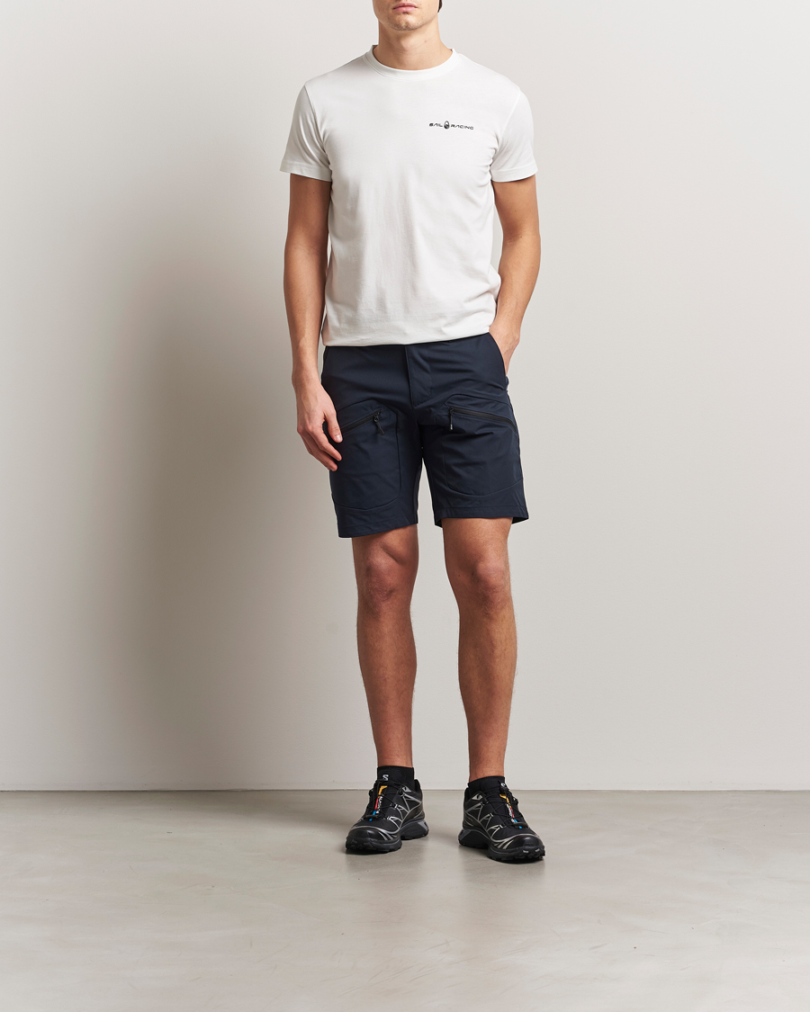 Herre | T-Shirts | Sail Racing | Bowman Crew Neck T-Shirt Storm White