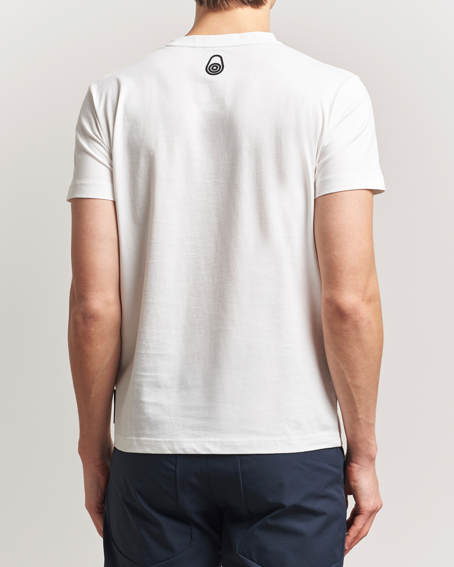 Herre | T-Shirts | Sail Racing | Bowman Crew Neck T-Shirt Storm White
