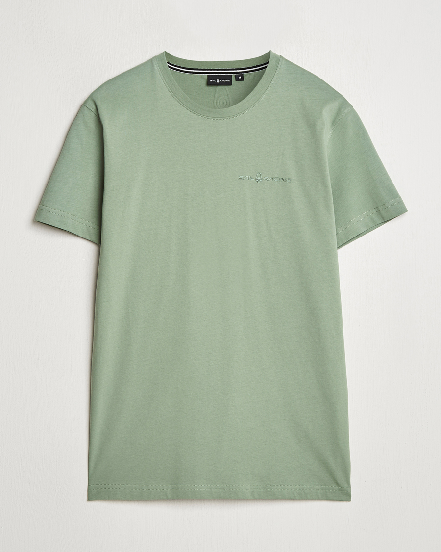 Herre | T-Shirts | Sail Racing | Bowman Crew Neck T-Shirt Hedge Green