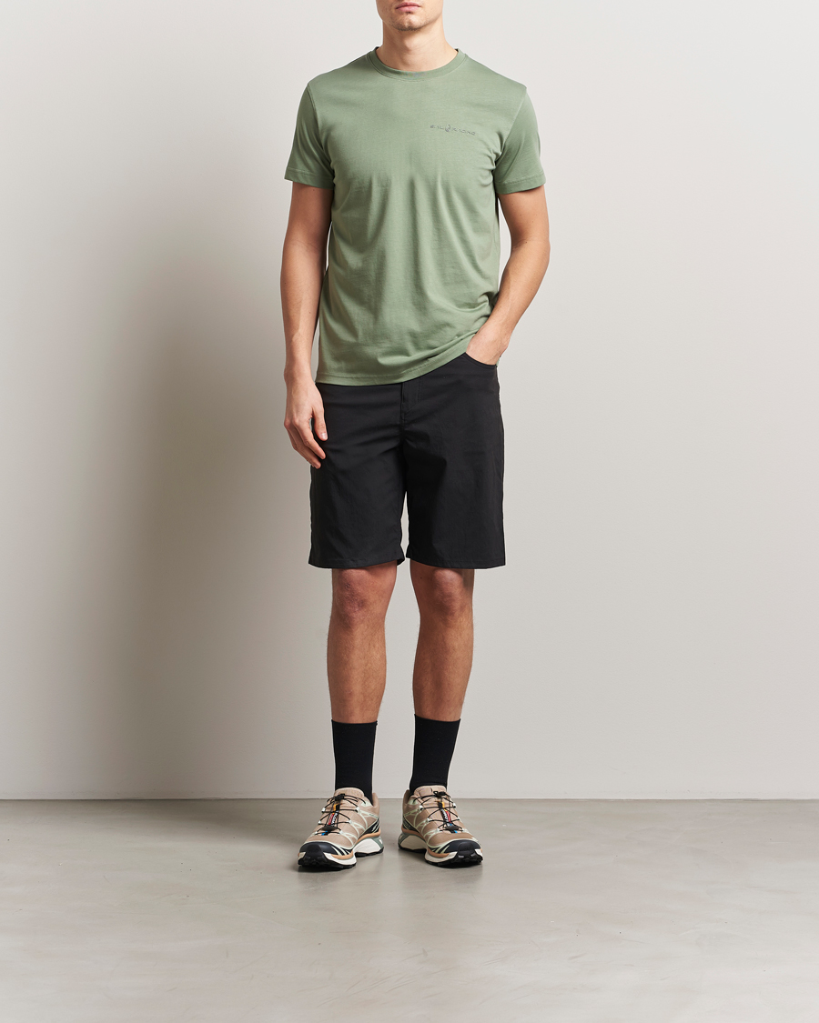 Herre | T-Shirts | Sail Racing | Bowman Crew Neck T-Shirt Hedge Green