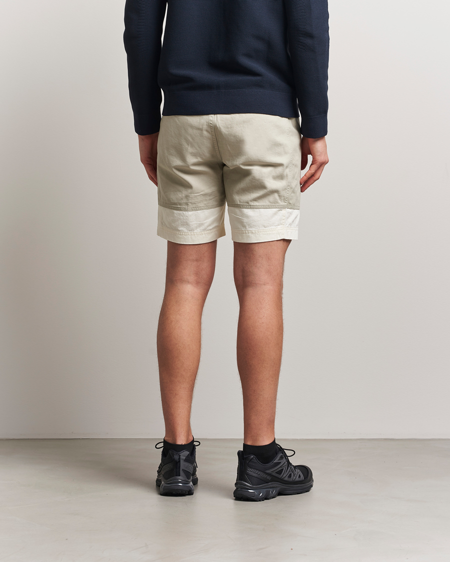 Herre | Shorts | Sail Racing | Breeze Cotton Twill Blocked Shorts Off White