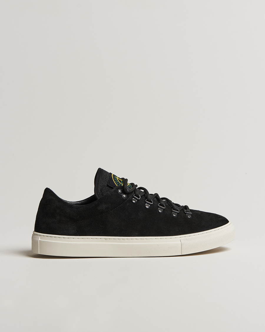 Herre | Sneakers | Stone Island | Low Top Suede Sneakers Black