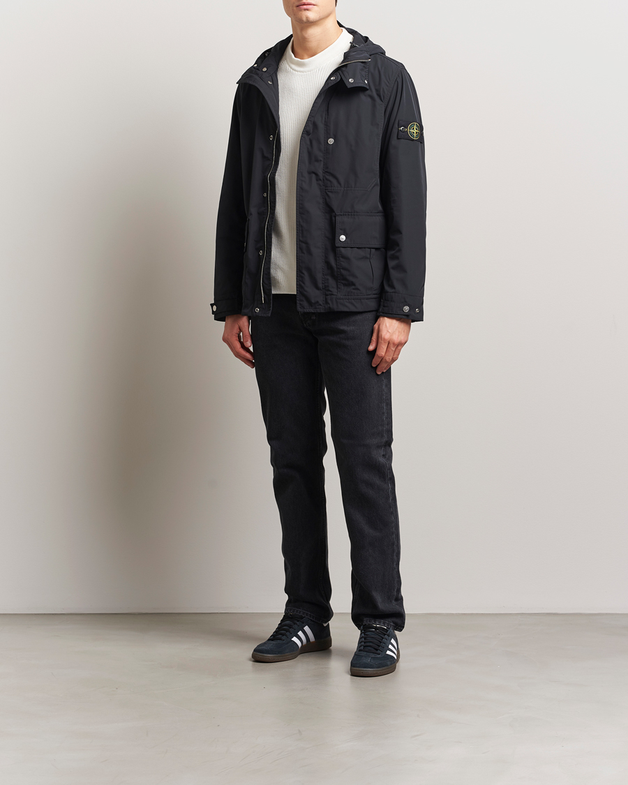 Herre | Jakker | Stone Island | Micro Twill Short Parka Black