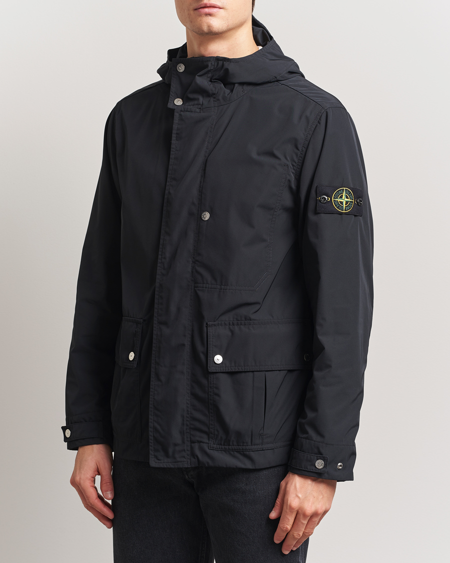 Herre | Jakker | Stone Island | Micro Twill Short Parka Black
