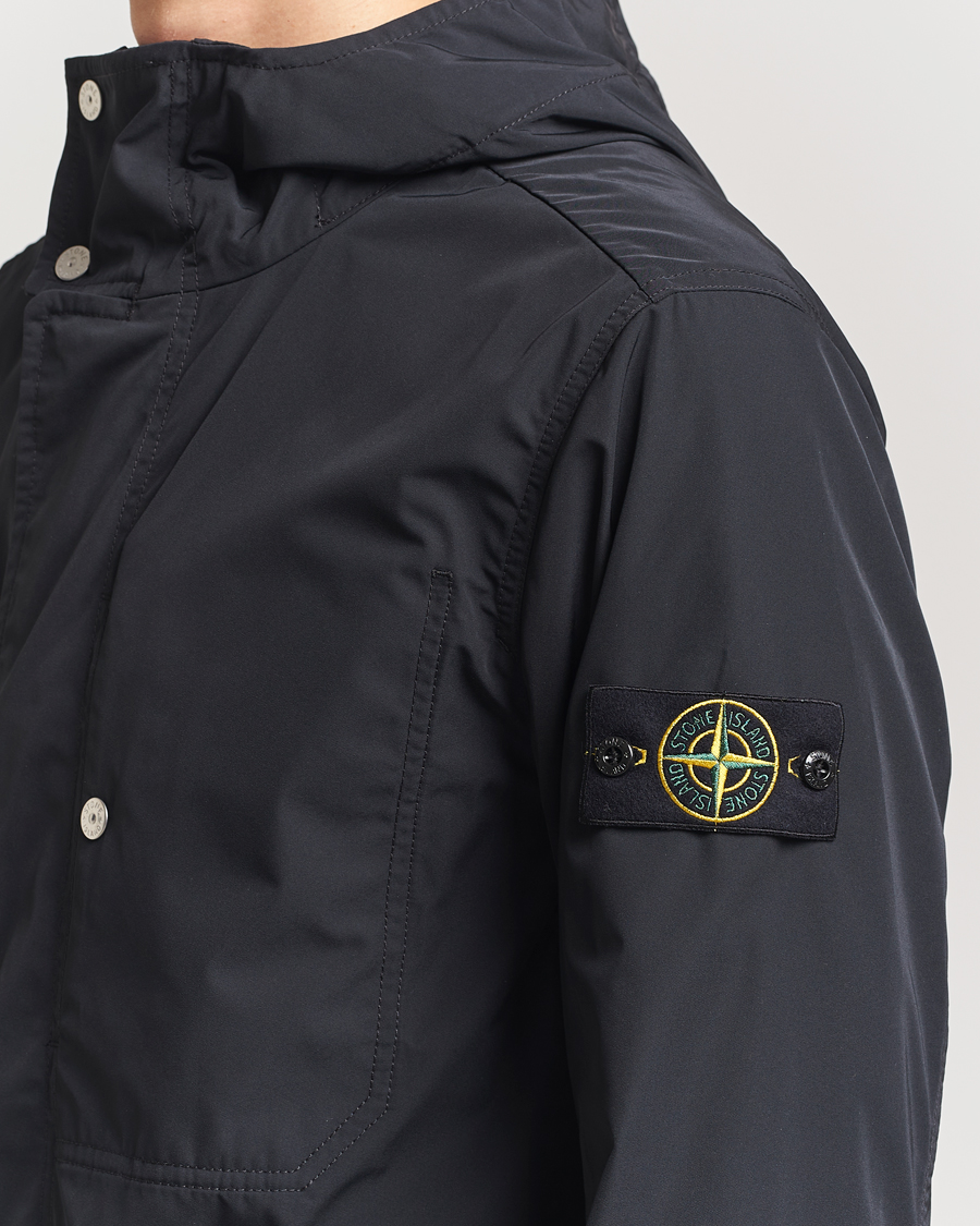 Herre | Jakker | Stone Island | Micro Twill Short Parka Black