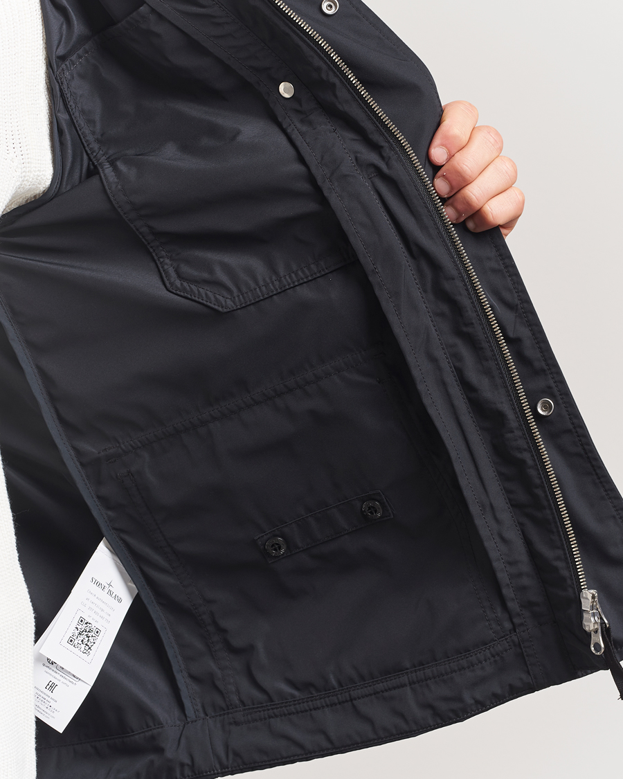 Herre | Jakker | Stone Island | Micro Twill Short Parka Black