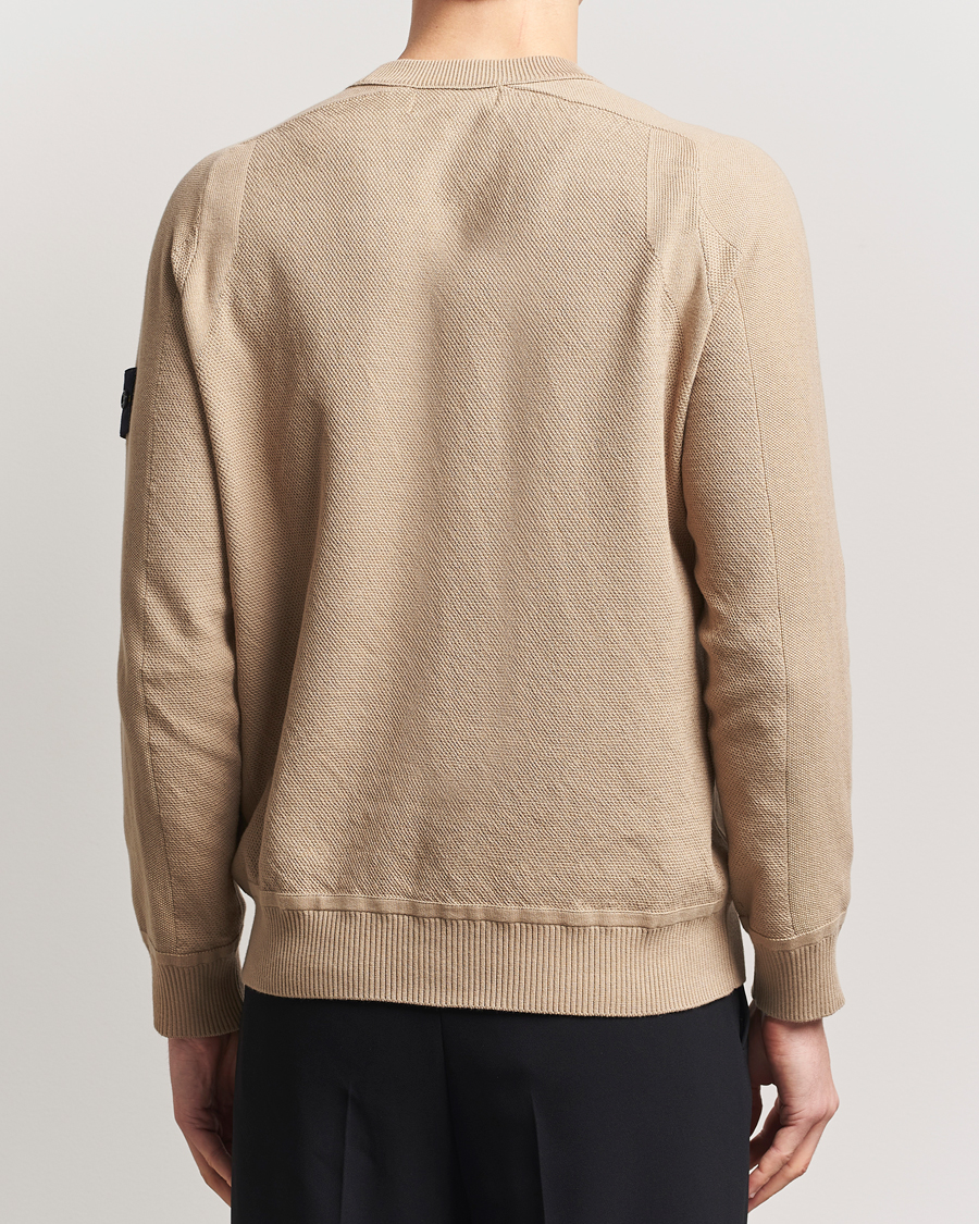Herre | Gensere | Stone Island | Micro Stitch Organic Cotton Crew Biscuit