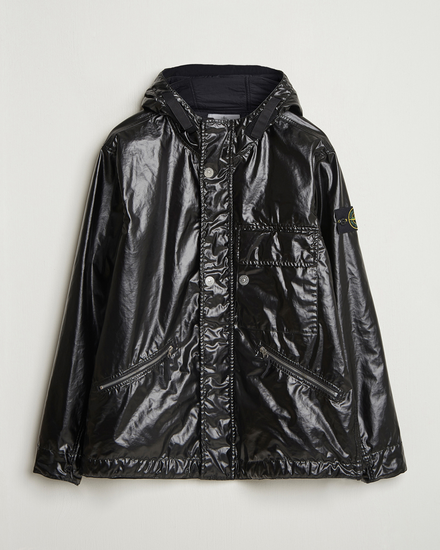 Herre | Jakker | Stone Island | Mussola Gommata Hooded Jacket Black