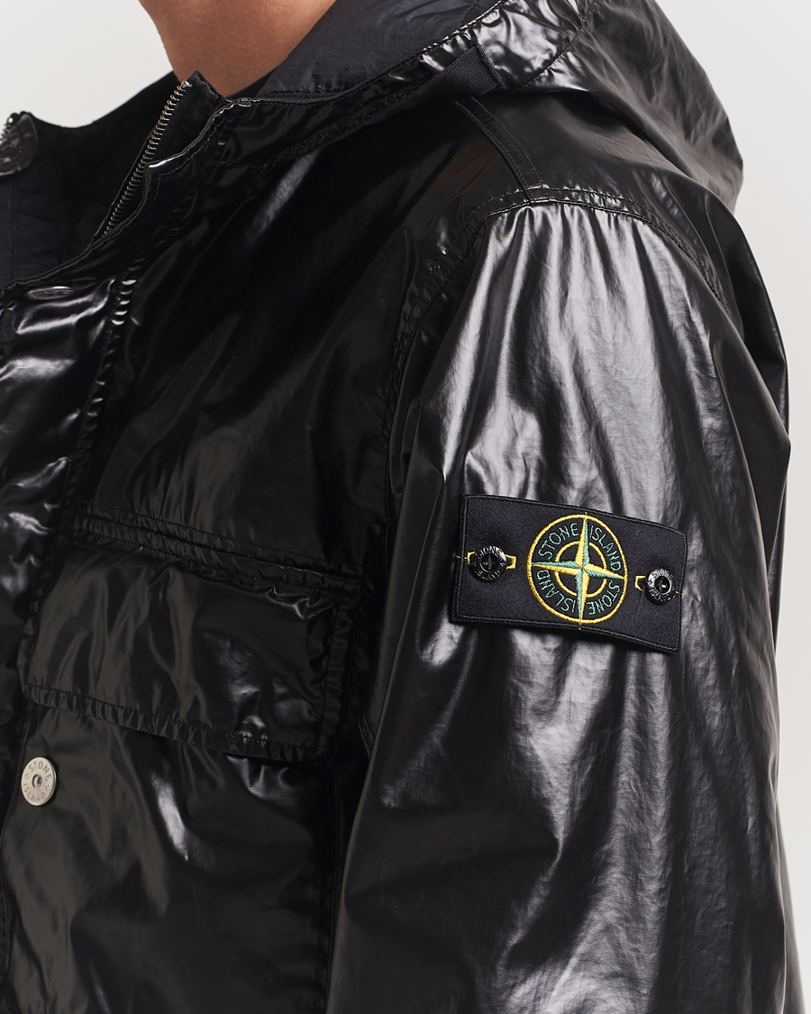 Herre | Jakker | Stone Island | Mussola Gommata Hooded Jacket Black
