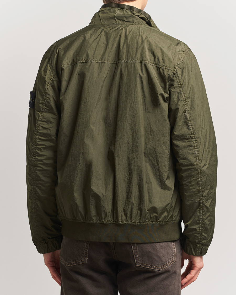 Herre | Jakker | Stone Island | Crinkle Reps Short Jacket Military Green