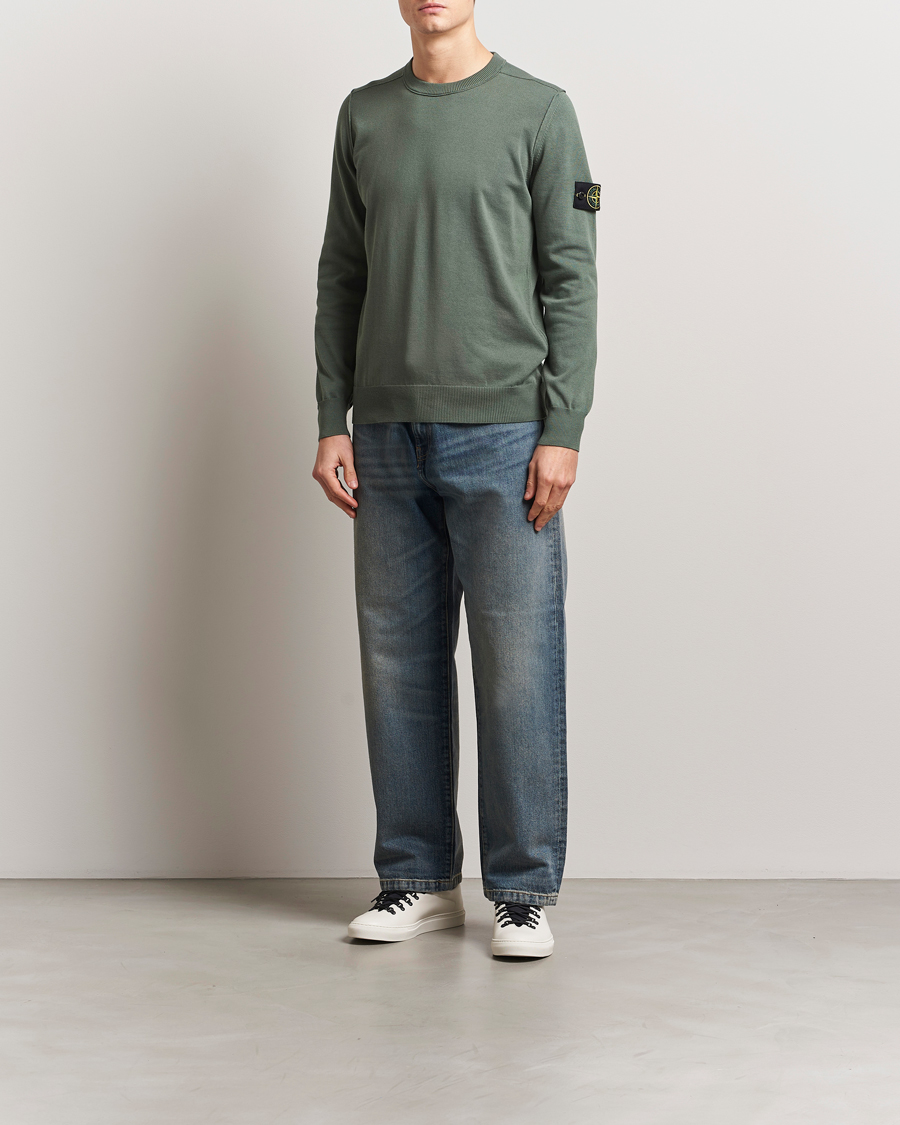 Herre | Gensere | Stone Island | Soft Organic Cotton Crew Neck Musk