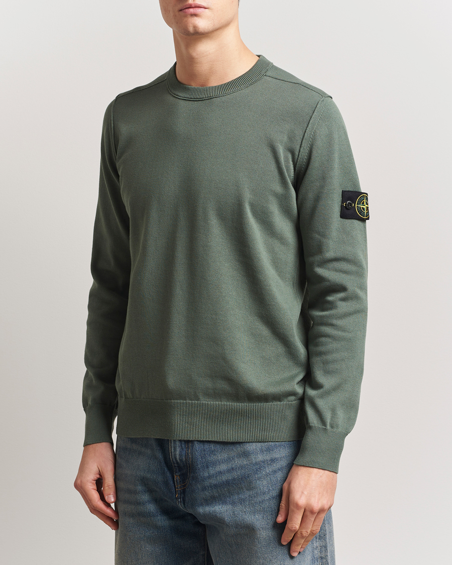 Herre | Gensere | Stone Island | Soft Organic Cotton Crew Neck Musk