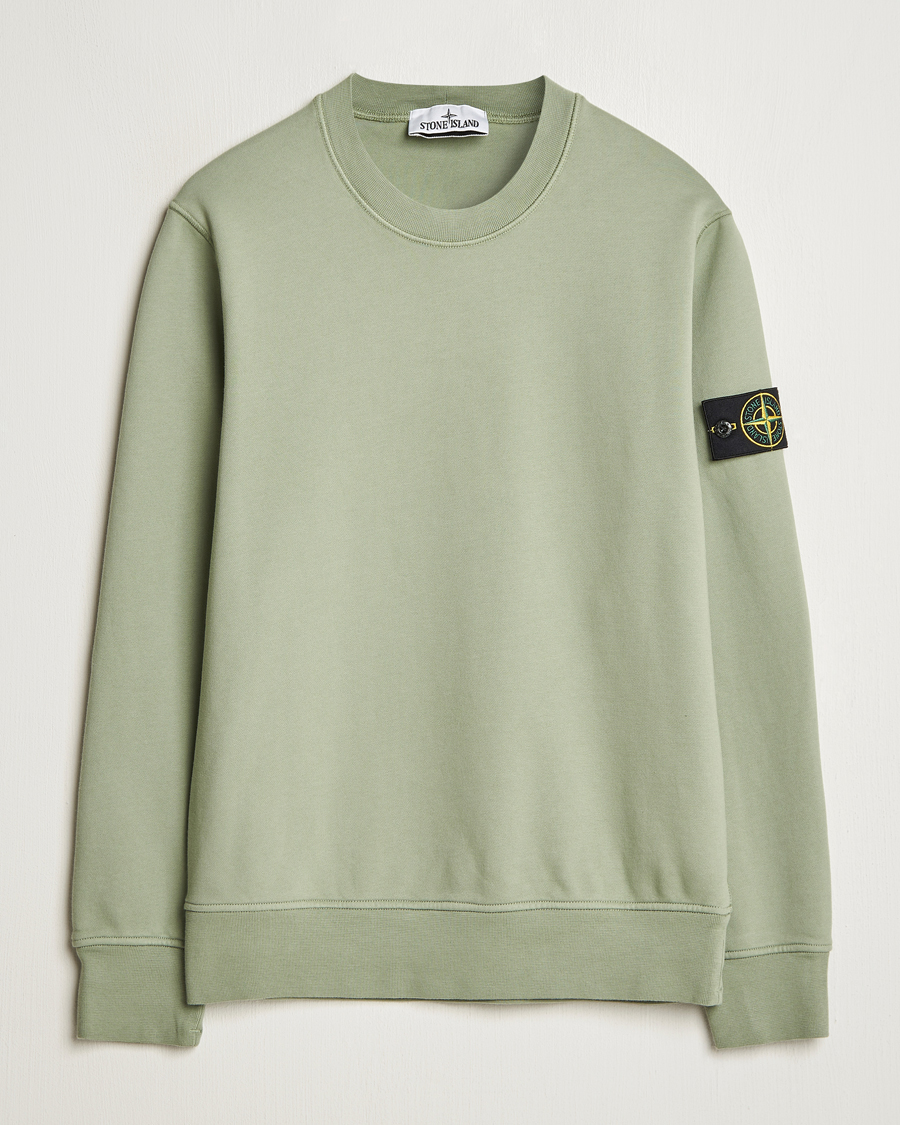 Herre | Gensere | Stone Island | Garment Dyed Fleece Sweatshirt Sage