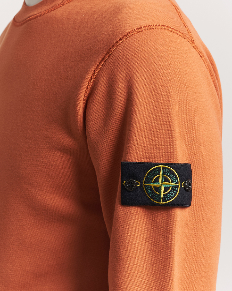 Herre | Gensere | Stone Island | Garment Dyed Fleece Sweatshirt Sienna