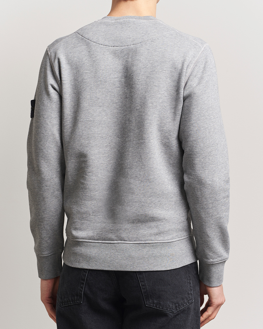 Herre | Gensere | Stone Island | Garment Dyed Fleece Sweatshirt Melange Grey