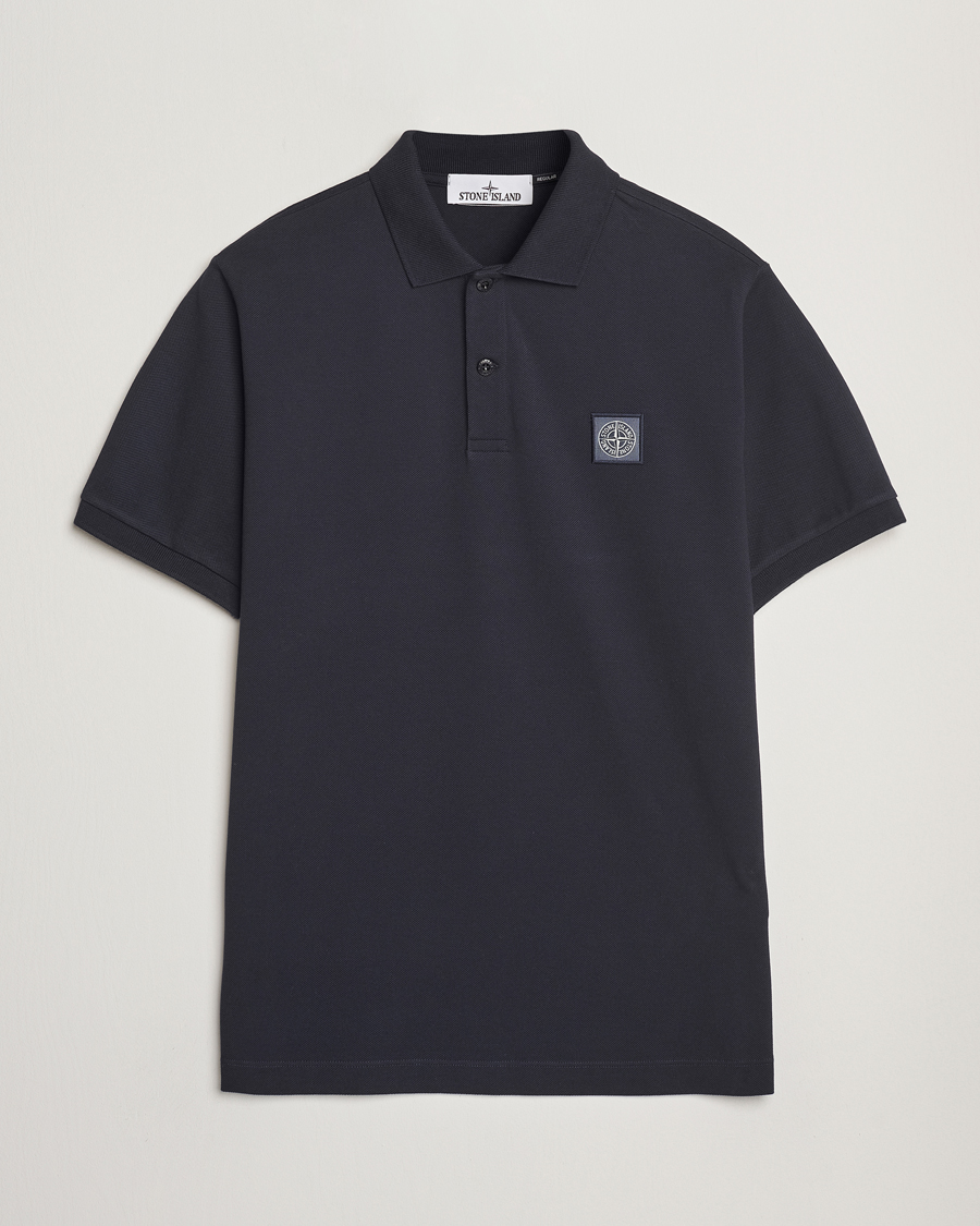 Herre | Pikéer | Stone Island | Organic Cotton Pique Polo Navy Blue
