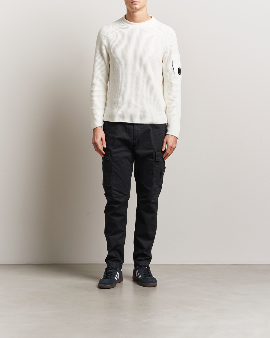 Herre | Bukser | Stone Island | Stretch Twill Cargo Pants Black
