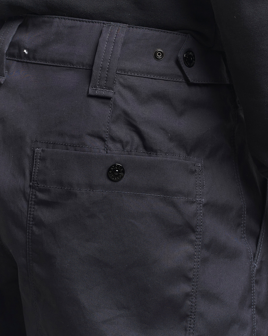 Herre | Bukser | Stone Island | Supima Cotton Canvas Pants Navy Blue