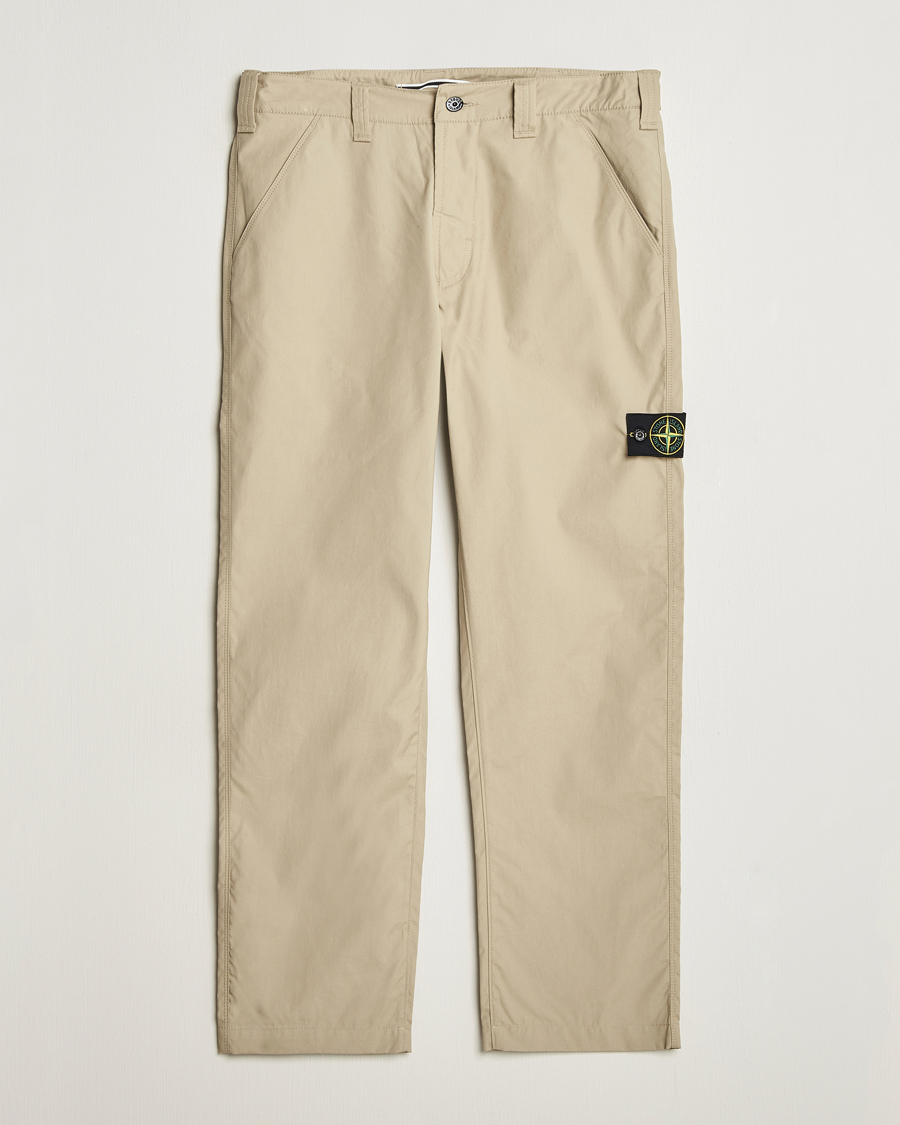 Herre | Bukser | Stone Island | Supima Cotton Canvas Pants Desert