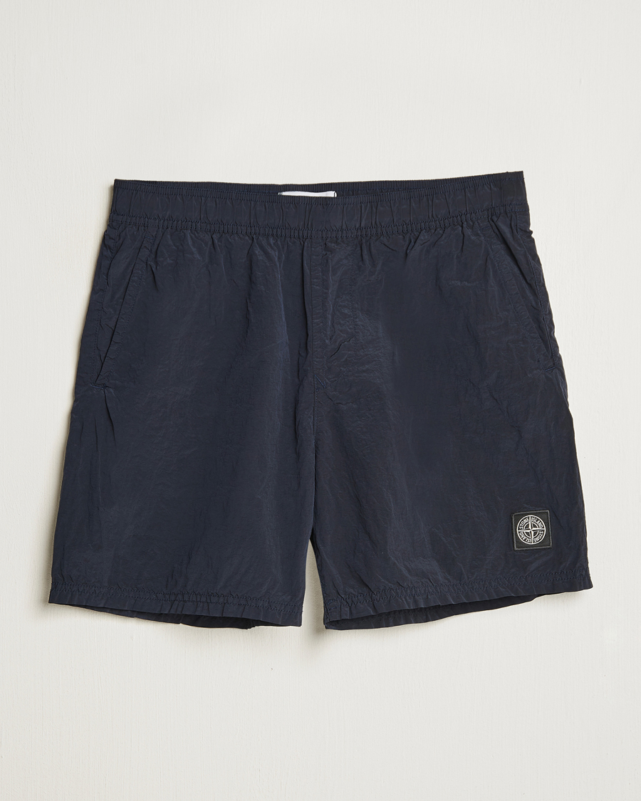 Herre | Badeshorts | Stone Island | Nylon Metal Econyl Swimshorts Navy Blue
