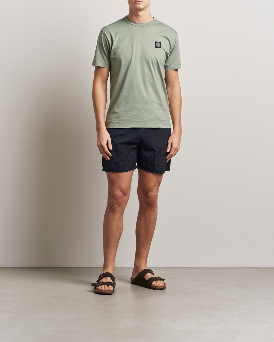 Herre | Badeshorts | Stone Island | Nylon Metal Econyl Swimshorts Navy Blue