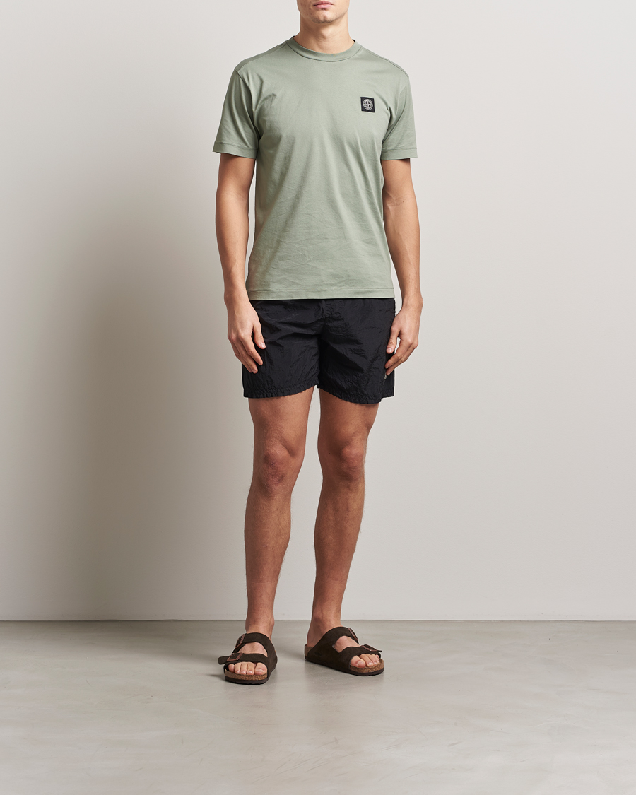 Herre | Badeshorts | Stone Island | Nylon Metal Econyl Swimshorts Black