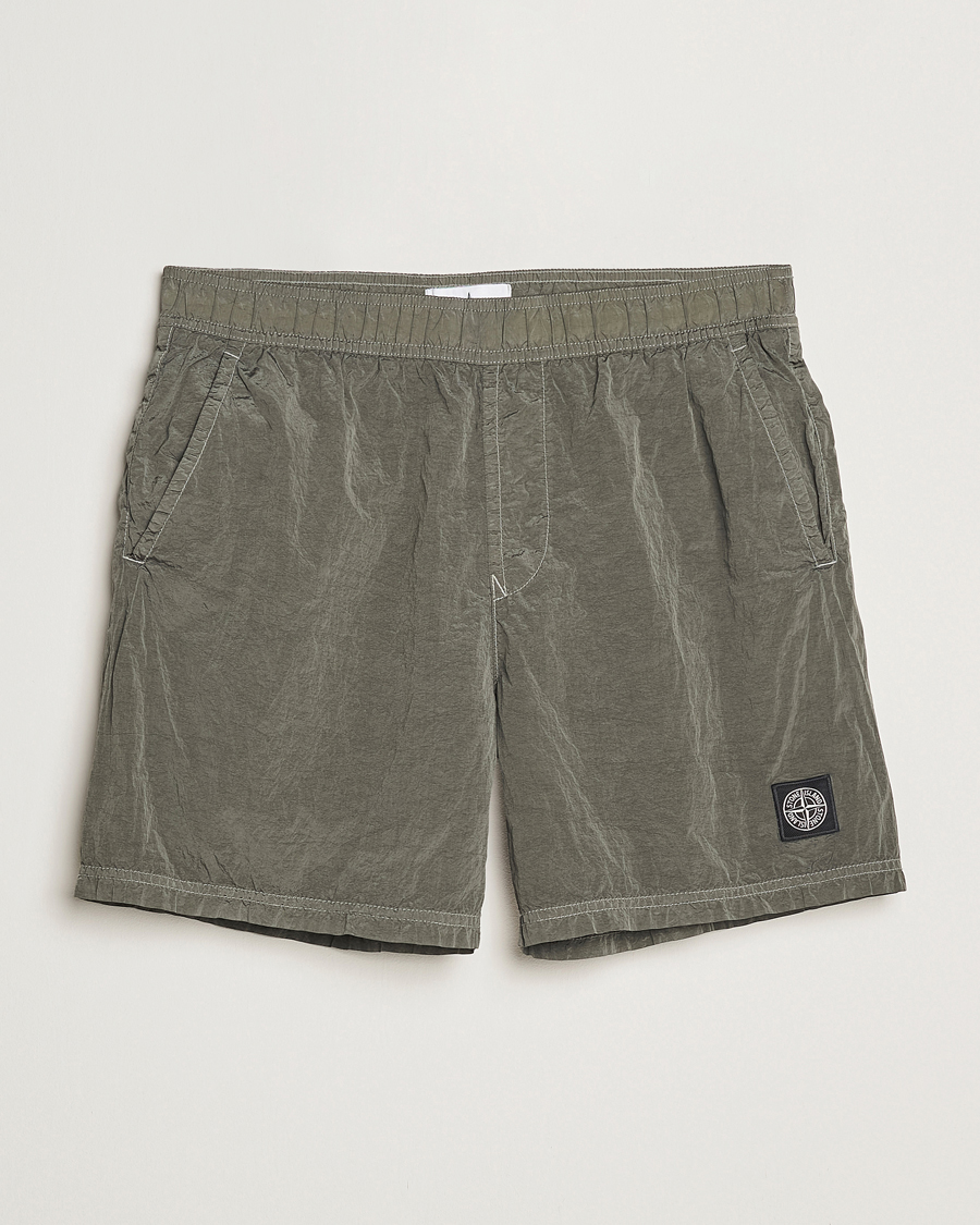 Herre | Badeshorts | Stone Island | Nylon Metal Econyl Swimshorts Military Green