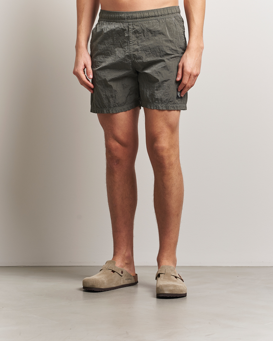 Herre | Badeshorts | Stone Island | Nylon Metal Econyl Swimshorts Military Green