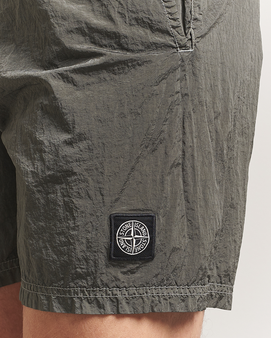 Herre | Badeshorts | Stone Island | Nylon Metal Econyl Swimshorts Military Green
