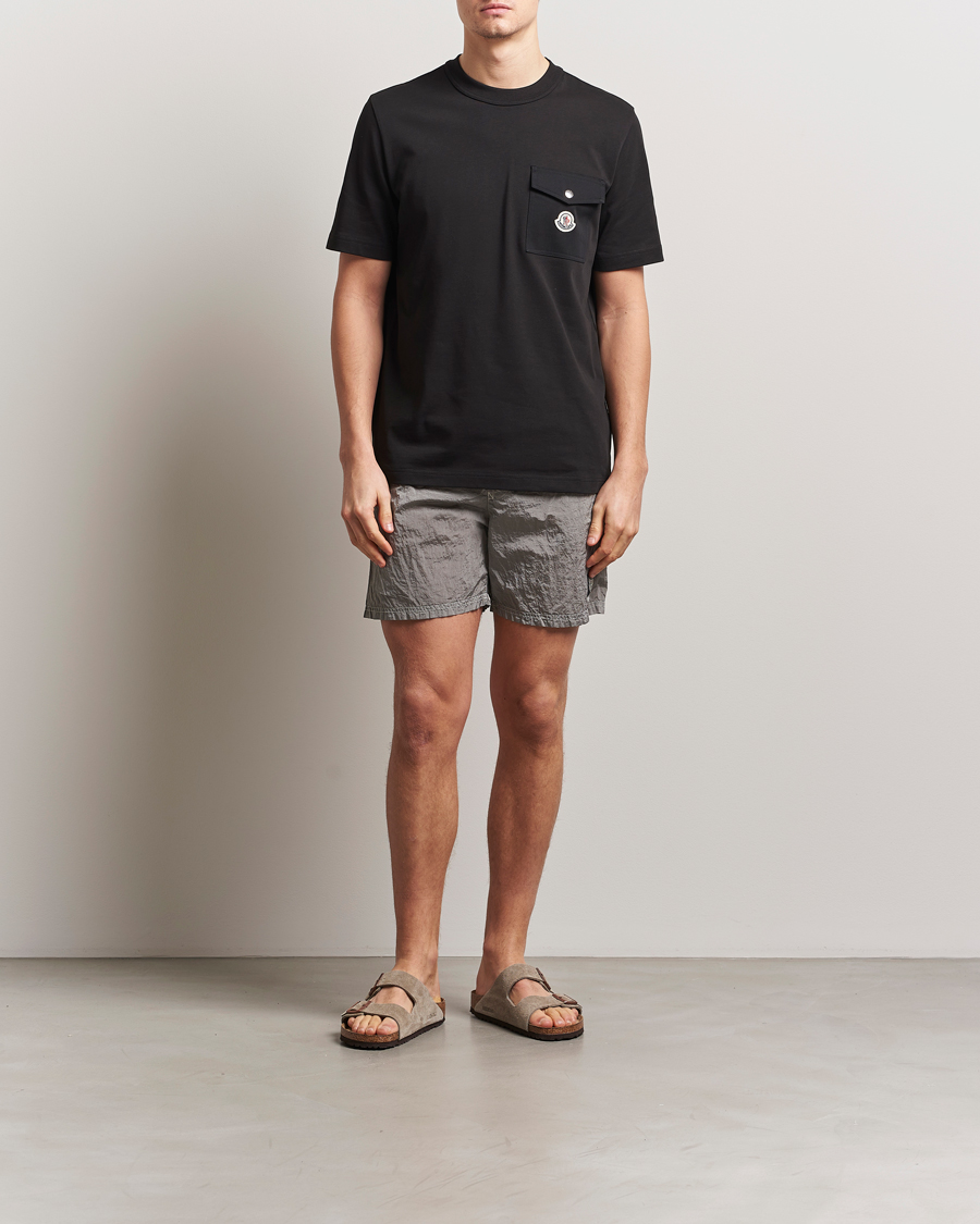 Herre | Badeshorts | Stone Island | Nylon Metal Econyl Swimshorts Pearl Grey