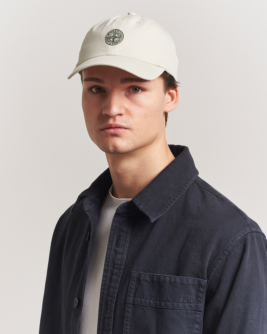 Herre | Hatter og capser | Stone Island | Ripstop Cotton Cap Sand