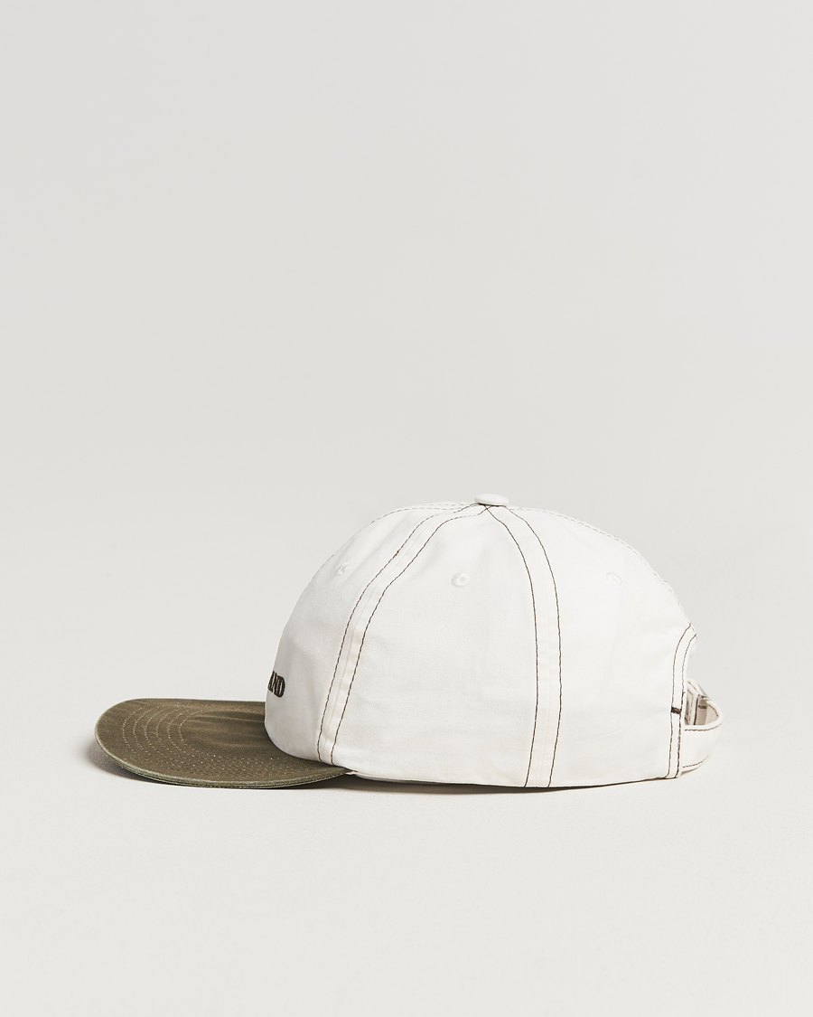 Herre | Stone Island Tela Resinata Block Colour Cap Military Green | Stone Island | Tela Resinata Block Colour Cap Military Green