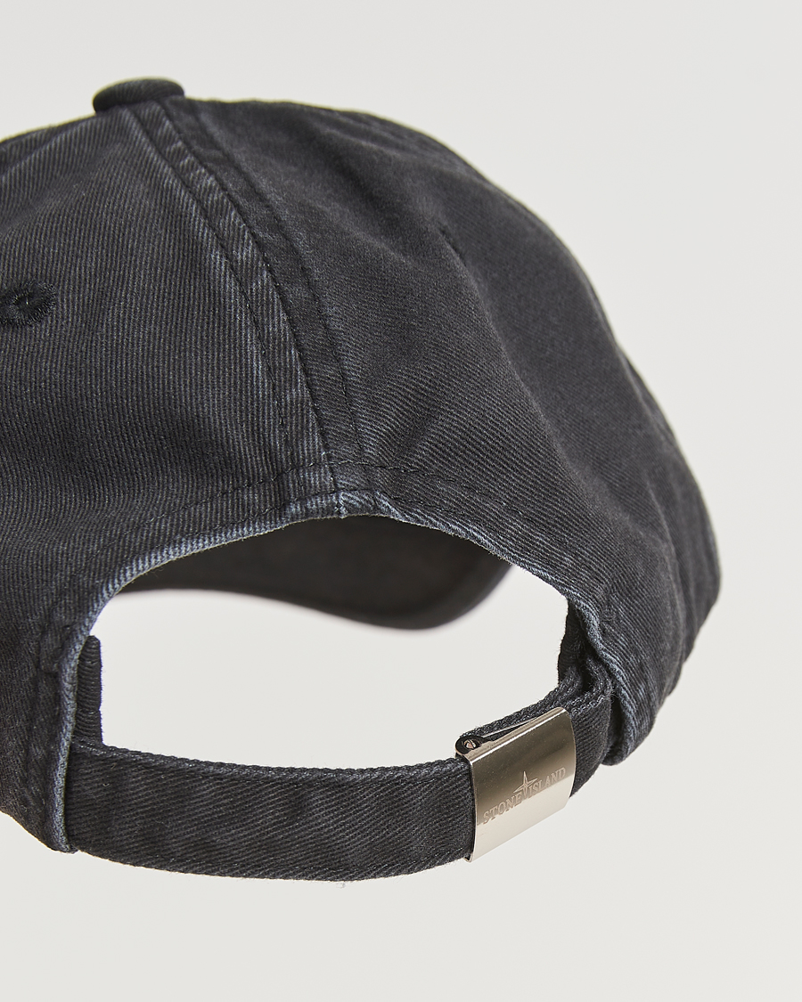 Herre | Hatter og capser | Stone Island | Stone IslandCotton Gabardine CapBlack